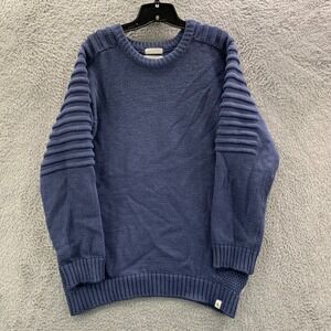 Peregrine Sweater Mens Size XXL Pullover Sweatshirt Wool Blue